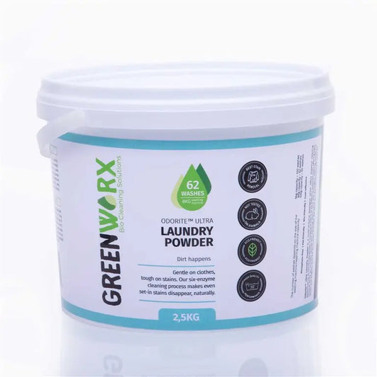 Odorite Ultra Laundry Powder 2.5kg Tub Gleaming Space